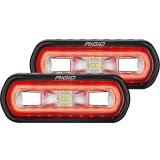Rigid Industries SR-L Series Surface Mount LED Spreader Pair w/ Amber Halo - Universal thumbnail 6