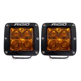 Rigid Industries D-Series Spot w/ Amber PRO Lens (Pair) thumbnail 2