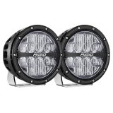 Rigid Industries 360-Series 6in LED Off-Road Drive Beam - RGBW (Pair) thumbnail 1