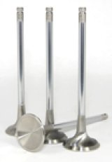 GSC P-D 4B11T 23-8N Chrome Polished Exhaust Valve - 29mm Head (STD) - SET 8 thumbnail 3