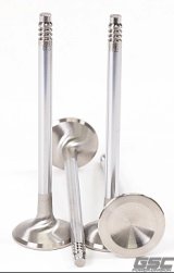 GSC P-D Toyota Supra/BMW Z4 B58 / BMW M3/M4 S58 Chrome Polished 30.1mm Head Intake Valve - Set of 12 thumbnail 2