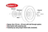 Eibach Pro-Spacer 10mm Spacer / Bolt Pattern 5x112 / Hub Center 66.5 for 05-10 Mercedes-Benz CLS thumbnail 1