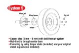 Eibach Pro-Spacer 15mm Spacer / Bolt Pattern 4x100 / Hub Center 56.1 for 07-13 Mini Cooper (R56/R57) thumbnail 4