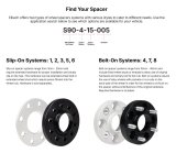 Eibach 14-18 BMW 228i Pro-Spacer Kit (12mm Pair) (Black) thumbnail 3