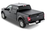 Leer Latitude Series Tonneau Covers 630137 Cover, Series, Soft, Folding, Aluminum, Vinyl, Black, 6 1/2 ft. Truck Bed Length, Ram, Each thumbnail 1