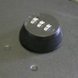 Tuffy 3Digit Combo Lock Black thumbnail 1