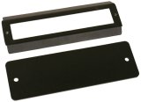 Tuffy Stereo Dash Cutout Cover Plate- Black thumbnail 2