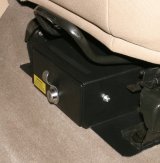 Tuffy Jeep Wrangler Underseat Drawer Flip Seat W/ Keyed Lock thumbnail 5