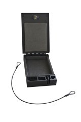 Tuffy Portable Safe- 10Inlx6 1/2Inwx2Int- Foam Lined thumbnail 6