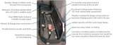 Tuffy Chevrolet Silverado & Gmc Sierra Underseat Lockbox Full Length W/ Keyed Lock For thumbnail 2