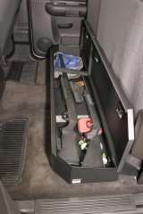 Tuffy Chevrolet Silverado & Gmc Sierra Underseat Lockbox Full Length W/ Keyed Lock For thumbnail 3