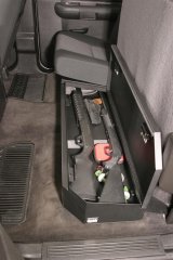 Tuffy Chevrolet Silverado & Gmc Sierra Underseat Lockbox Full Length W/ Keyed Lock For thumbnail 4