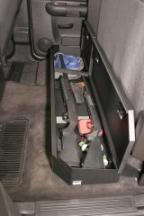 Tuffy Chevrolet Silverado & Gmc Sierra Underseat Lockbox Full Length W/ Keyed Lock For thumbnail 9