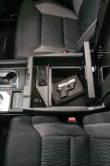 Tuffy Console Safe W/ Combo Lock For Toyota Tundra W/ Flow Thru Console thumbnail 9