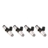 Injector Dynamics ID1300X Injectors- 14mm Top Adapter (Grey) - 14mm (Silver) Lower O-Ring - Set Of 4 thumbnail 1