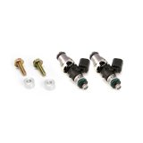 Injector Dynamics ID1050-XDS Fuel Injectors Polaris RZR 14mm Adapter Top w/ Connectors (Set of 2) thumbnail 1