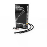 Goodridge 2014 Harley-Davidson FXSBSE CVO Breakout (w/ABS) Black Front Brake Line w/Black Fitting thumbnail 1