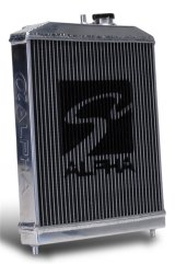 Skunk2 Alpha Series 92-00 Honda Civic Radiator (Half Size) (Dual Core) (Manual Trans.) thumbnail 1