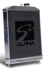 Skunk2 Alpha Series 92-00 Honda Civic Radiator (Half Size) (Dual Core) (Manual Trans.) thumbnail 2