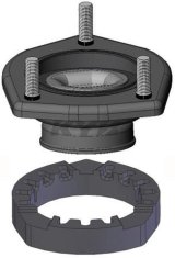 KYB Shocks & Struts Strut Mounts Rear Left LEXUS RX330 (AWD) 2004-06 LEXUS RX330 (FWD) 2004-06 LEXUS thumbnail 5