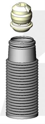 KYB Shocks & Struts Strut Boots Front VOLKSWAGEN Cabrio 1995-02 VOLKSWAGEN Cabriolet 1985-93 VOLKSWA thumbnail 2
