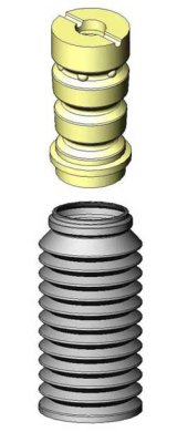 KYB Shocks & Struts Strut Boots Rear AUDI A4 2002-04 AUDI RS4 2007-08 AUDI TT (Exc. Quattro) 2008-09 thumbnail 3