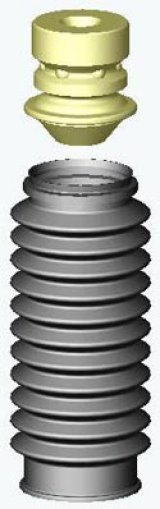 KYB Shocks & Struts Strut Boots Front & Rear ACURA CSX 2006-10 ACURA Legend 1991-95 ASUNA Sedan SE/G thumbnail 3