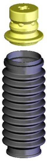 KYB Shocks & Struts Strut Boots Front & Rear ACURA CL 1997-99 ACURA CL 2001-03 ACURA EL 1997-00 ACUR thumbnail 3