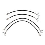 Chase Bays 97-13 Chevrolet Corvette C5/C6 Front and Rear Extended Caliper Brake Lines thumbnail 1