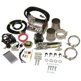 BD Diesel Exhaust Brake - Universal 4.0in c/w Air Compressor thumbnail 2