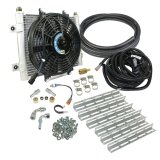 BD Diesel Xtruded Trans Oil Cooler - 3/8 inch Cooler Lines thumbnail 1