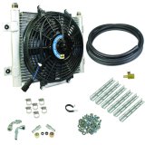 BD Diesel Xtruded Trans Oil Cooler - 3/8 inch Cooler Lines thumbnail 2