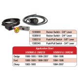 BD Diesel Rocker Switch Kit Exhaust Brake - 5/8in Manual Lever thumbnail 7