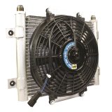 BD Diesel Xtrude Trans Cooler w/Fan 5.5in thumbnail 1
