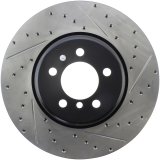 StopTech Sport Drilled & Slotted Rotor - Rear Left thumbnail 2