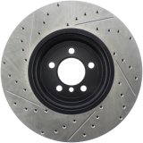 StopTech Sport Drilled & Slotted Rotor - Rear Left thumbnail 5