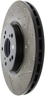 StopTech 04-08 Acura TL (Brembo Caliber) SportStop Slotted & Drilled Left Front Rotor thumbnail 6
