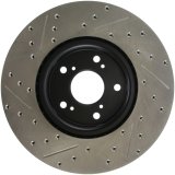 StopTech 04-08 Acura TL (Brembo Caliber) SportStop Slotted & Drilled Left Front Rotor thumbnail 7
