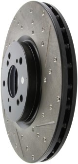 StopTech 04-08 Acura TL (Brembo Caliber) SportStop Slotted & Drilled Left Front Rotor thumbnail 9