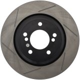 StopTech Power Slot 01-07 BMW M3 (E46) / 00-04 BMW M5 (E39) Rear Right Slotted Rotor thumbnail 2