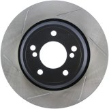 StopTech Power Slot 01-07 BMW M3 (E46) / 00-04 BMW M5 (E39) Rear Right Slotted Rotor thumbnail 8