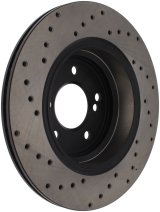 StopTech 01-07 BMW M3 (E46) / 00-04 M5 (E39) Drilled Right Rear Rotor thumbnail 1