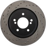 StopTech 01-07 BMW M3 (E46) / 00-04 M5 (E39) Drilled Right Rear Rotor thumbnail 2
