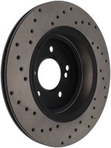 StopTech 01-07 BMW M3 (E46) / 00-04 M5 (E39) Drilled Right Rear Rotor thumbnail 6