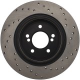 StopTech 01-07 BMW M3 (E46) / 00-04 M5 (E39) Drilled Right Rear Rotor thumbnail 8