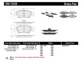 StopTech Performance 08-10 Audi A5 / 10 S4 / 09-10 Audi A4 (except Quattro) Front Brake Pads thumbnail 2