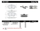 StopTech Performance 08-10 Audi A5 / 10 S4 / 09-10 Audi A4 (except Quattro) Front Brake Pads thumbnail 8