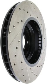 StopTech 07-09 BMW 335 (E90/E92/E93) Slotted & Drilled Right Front Rotor thumbnail 1