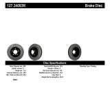 StopTech 07-09 BMW 335 (E90/E92/E93) Slotted & Drilled Right Front Rotor thumbnail 3