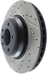 StopTech 07-09 BMW 335 (E90/E92/E93) Slotted & Drilled Right Front Rotor thumbnail 7